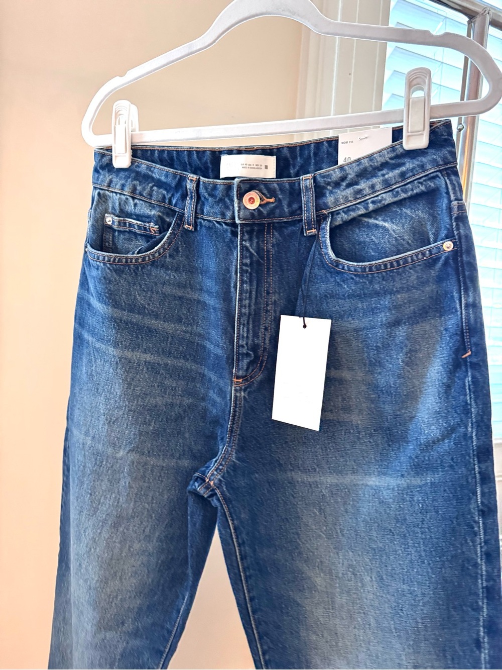 Zara Terez Blue Boyfriend Jeans